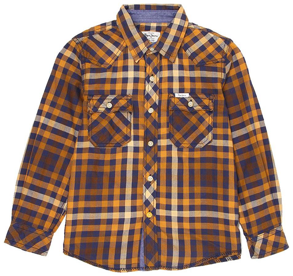 

Pepe Jeans Boy Cotton Checked Shirt Yellow