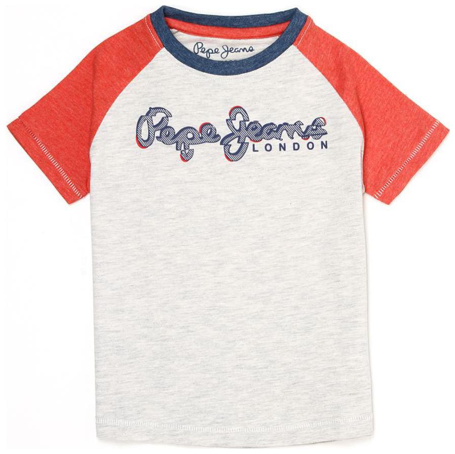 

Pepe Jeans Boy Cotton Printed T-shirt - Grey