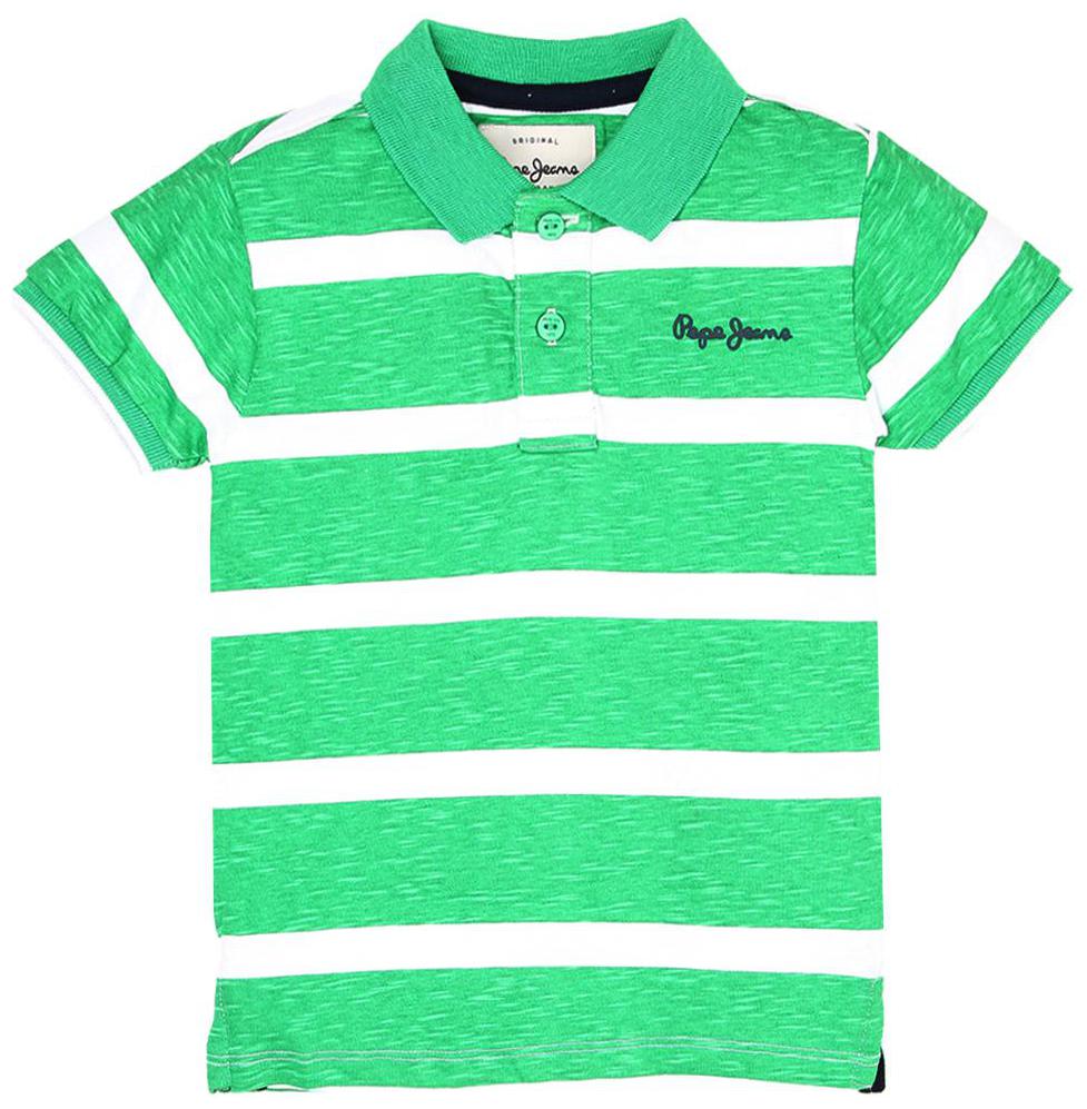 

Pepe Jeans Boy Cotton Striped T-shirt - Green