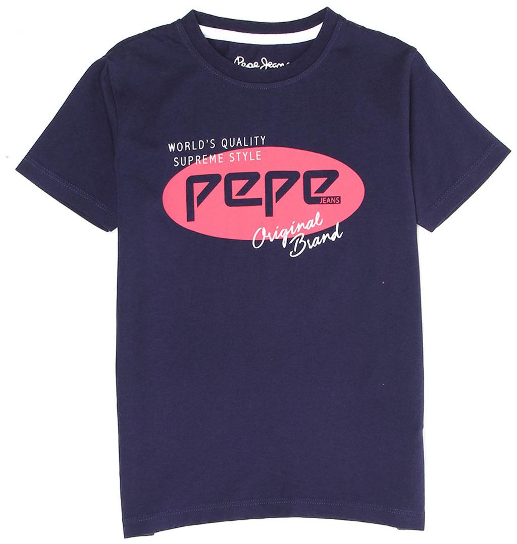 

Pepe Jeans Boy Cotton Printed T-shirt - Blue