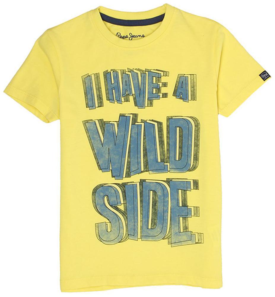 

Pepe Jeans Boy Cotton Printed T-shirt - Yellow