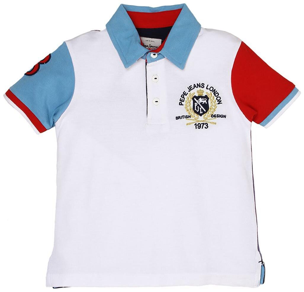 

Pepe Jeans Boys Casual Wear Polo T-Shirt White