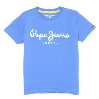 

Pepe Jeans Boy Cotton Printed T-shirt - Blue
