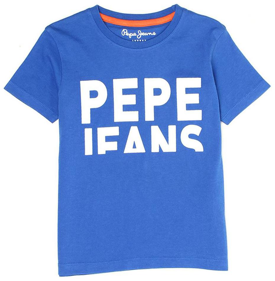 

Pepe Jeans Boy Cotton blend Printed T-shirt - Blue