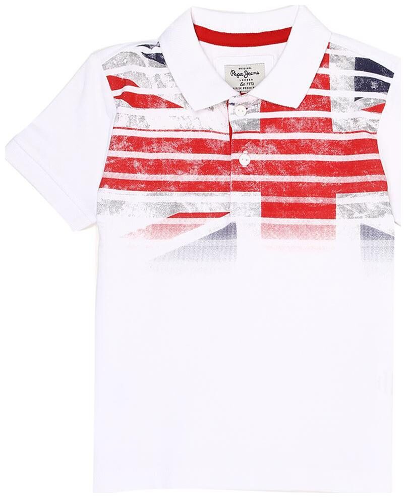 

Pepe Jeans Boy Cotton Printed T-shirt - White