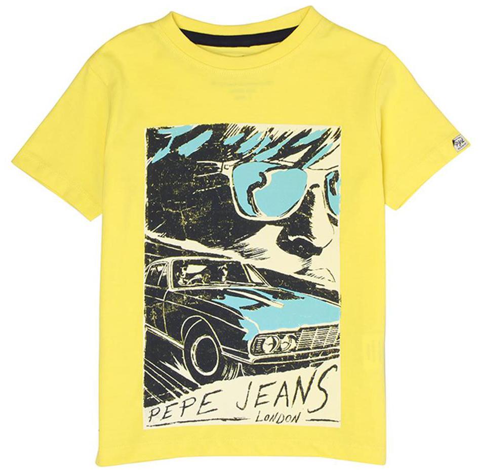 

Pepe Jeans Boy Cotton Printed T-shirt - Yellow