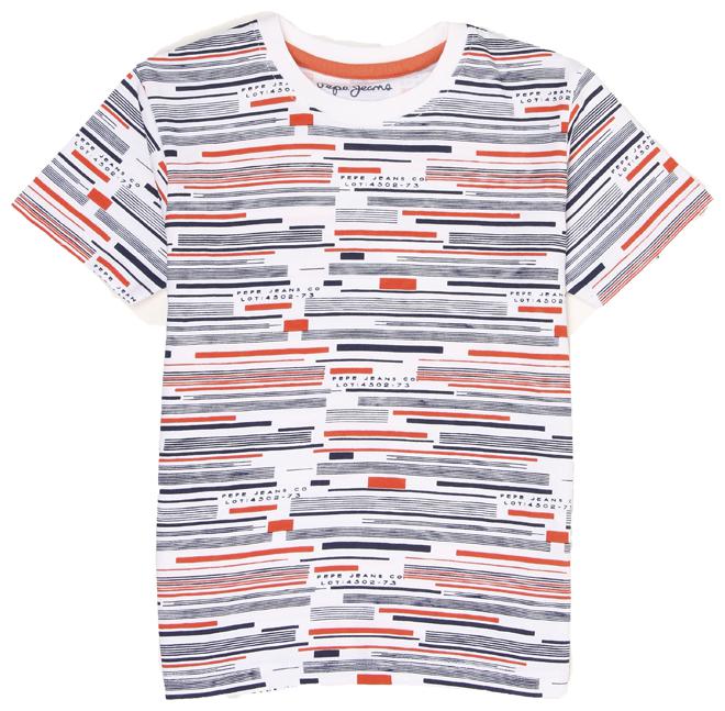 

Pepe Jeans Boy Cotton Printed T-shirt - Multi