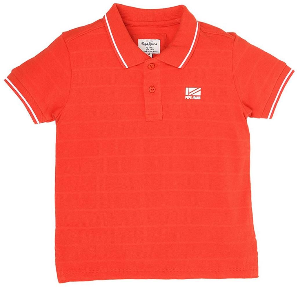 

Pepe Jeans Boy Cotton Striped T-shirt - Red