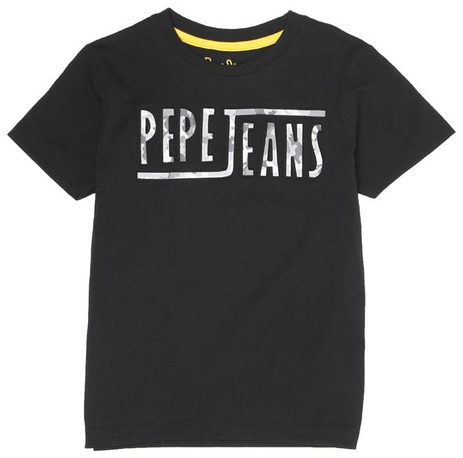 

Pepe Jeans Boy Cotton blend Printed T-shirt - Black