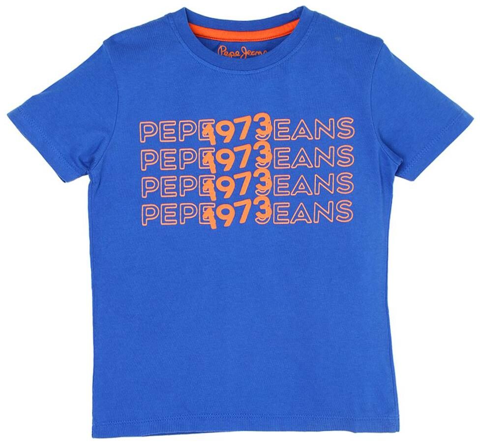 

Pepe Jeans Boy Cotton Printed T-shirt - Blue