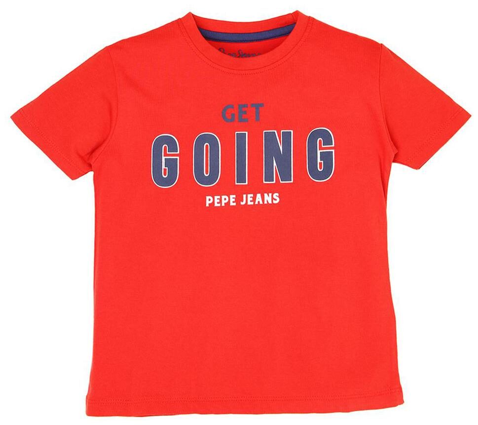 

Pepe Jeans Boy Cotton Printed T-shirt - Red