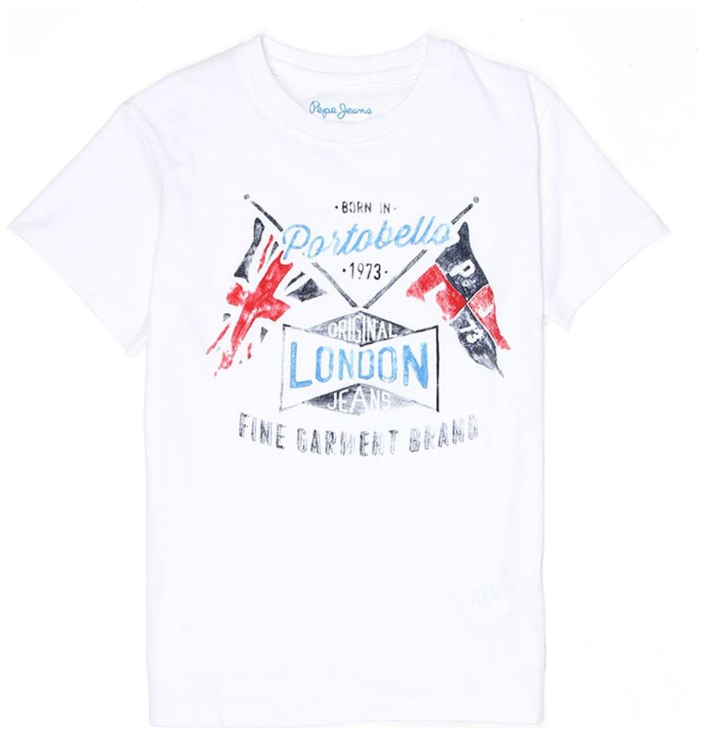 

Pepe Jeans Boy Cotton blend Printed T-shirt - White