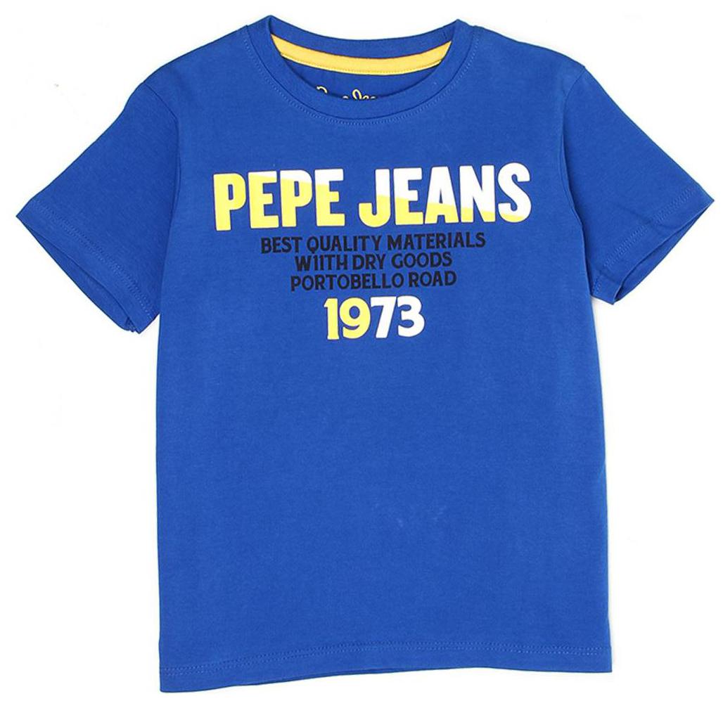 

Pepe Jeans Boy Cotton blend Printed T-shirt - Blue
