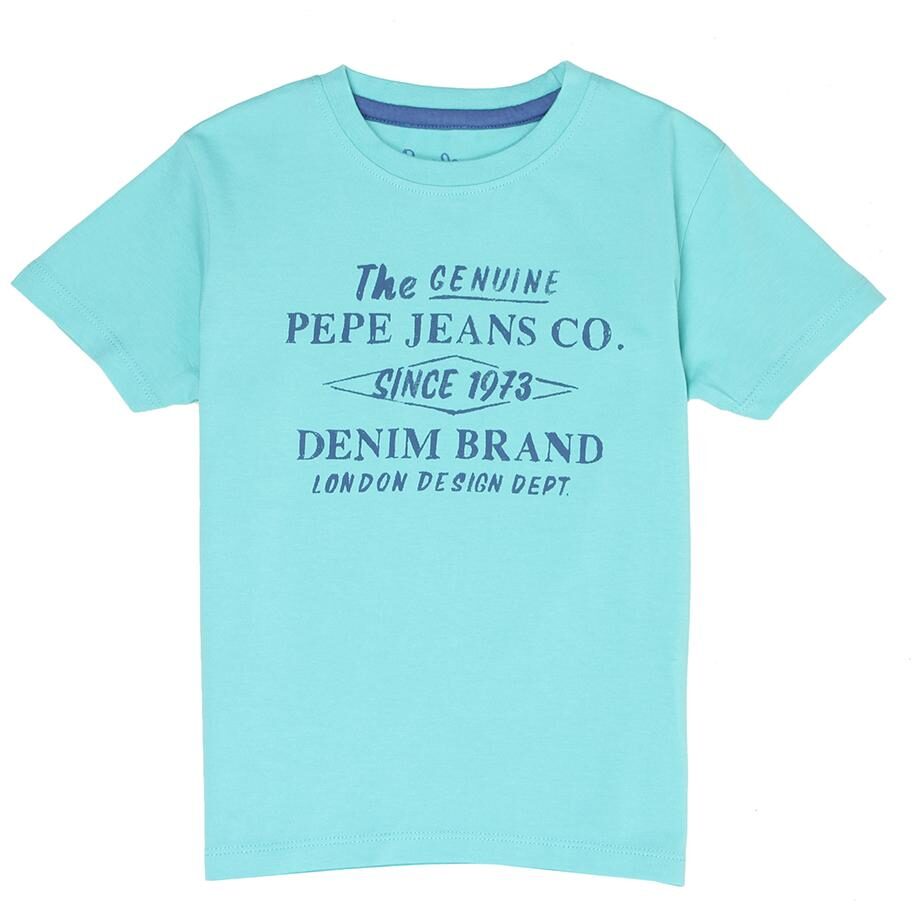 

Pepe Jeans Boy Cotton Printed T-shirt - Blue