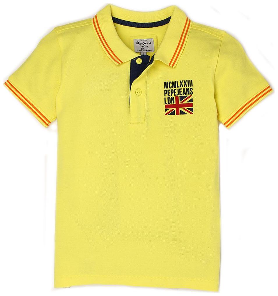 

Pepe Jeans Boys Casual Wear Polo T-Shirt Yellow