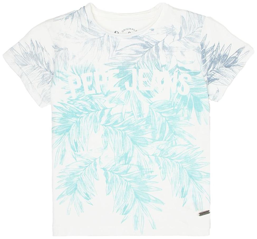 

Pepe Jeans Boy Cotton Printed T-shirt - White