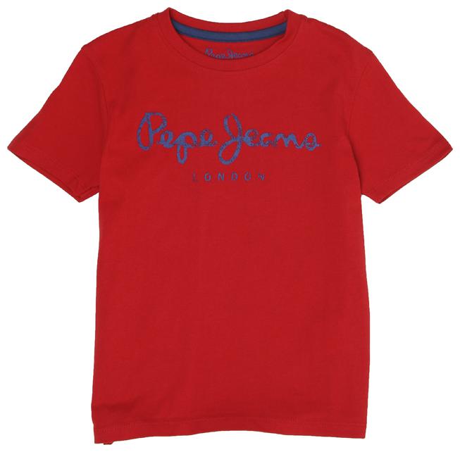 

Pepe Jeans Boy Cotton blend Printed T-shirt - Red