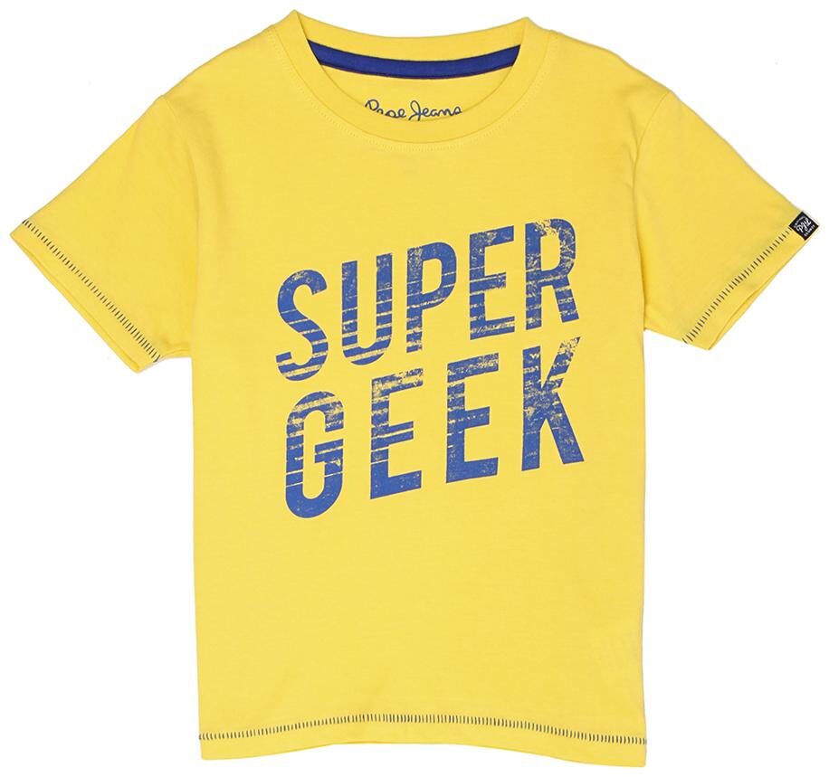

Pepe Jeans Boy Cotton Printed T-shirt - Yellow
