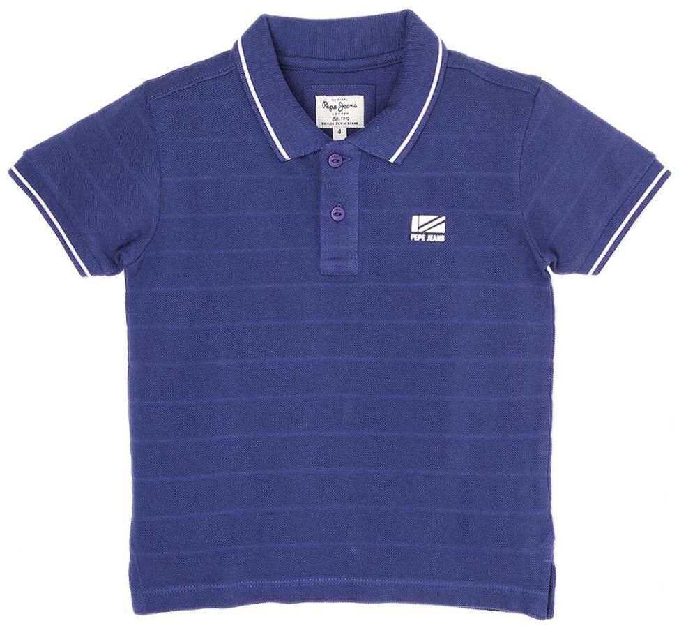 

Pepe Jeans Boy Cotton Striped T-shirt - Blue