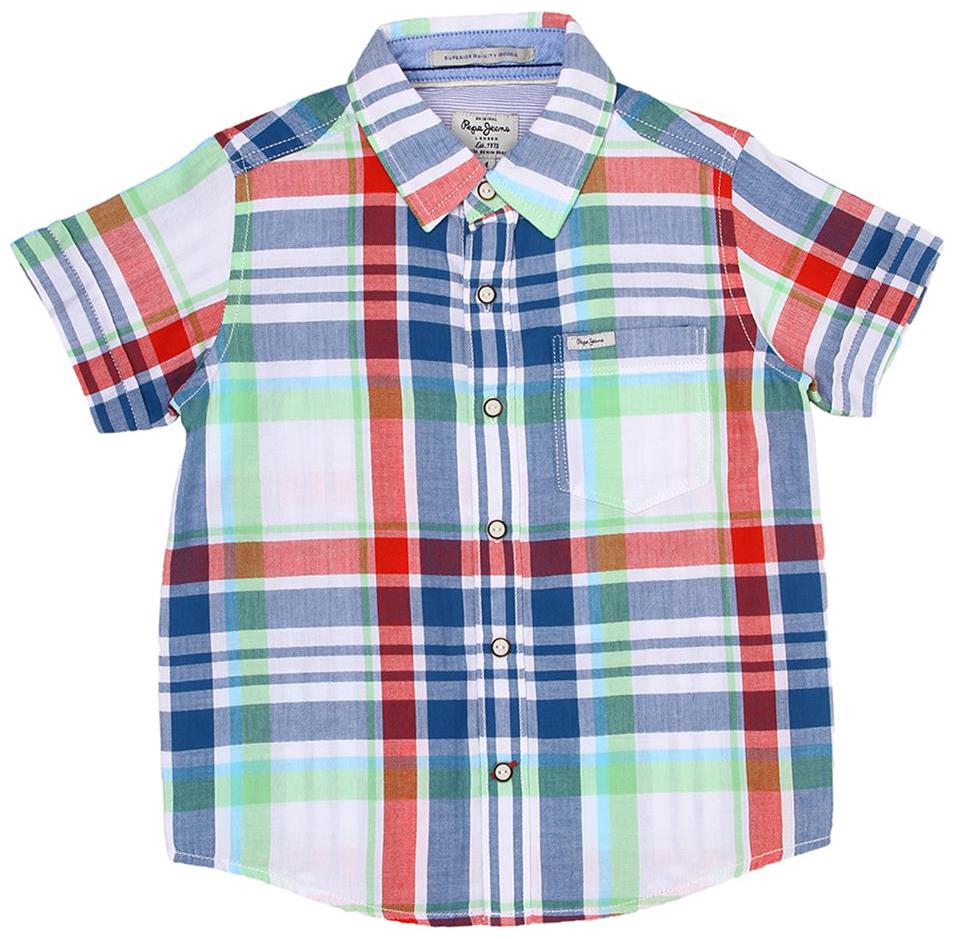 

Pepe Jeans Boy Cotton Checked Shirt Red