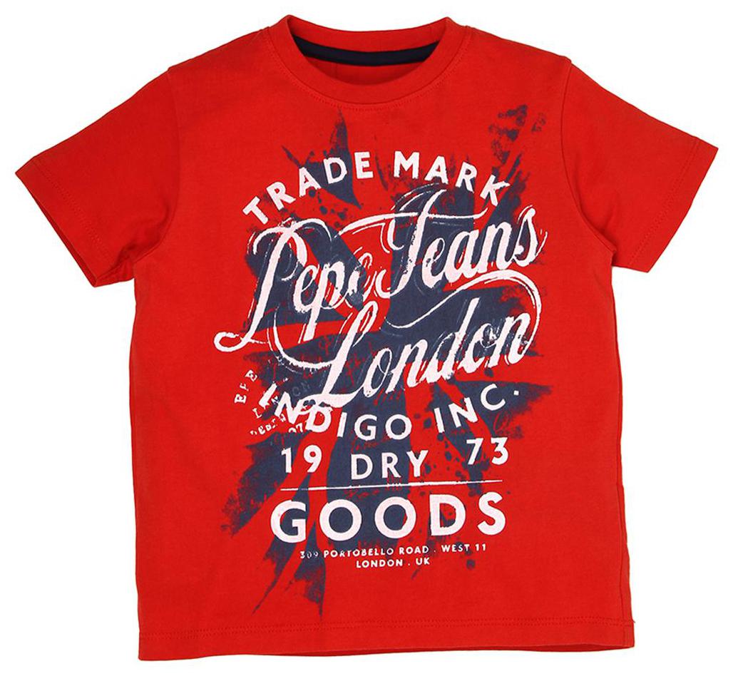 

Pepe Jeans Boy Cotton Printed T-shirt - Red