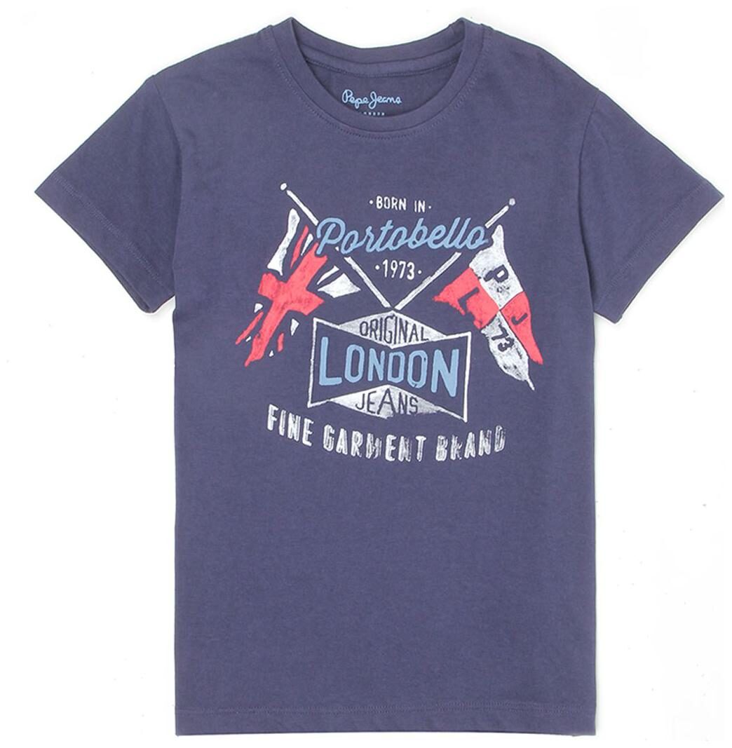 

Pepe Jeans Boy Cotton blend Printed T-shirt - Blue