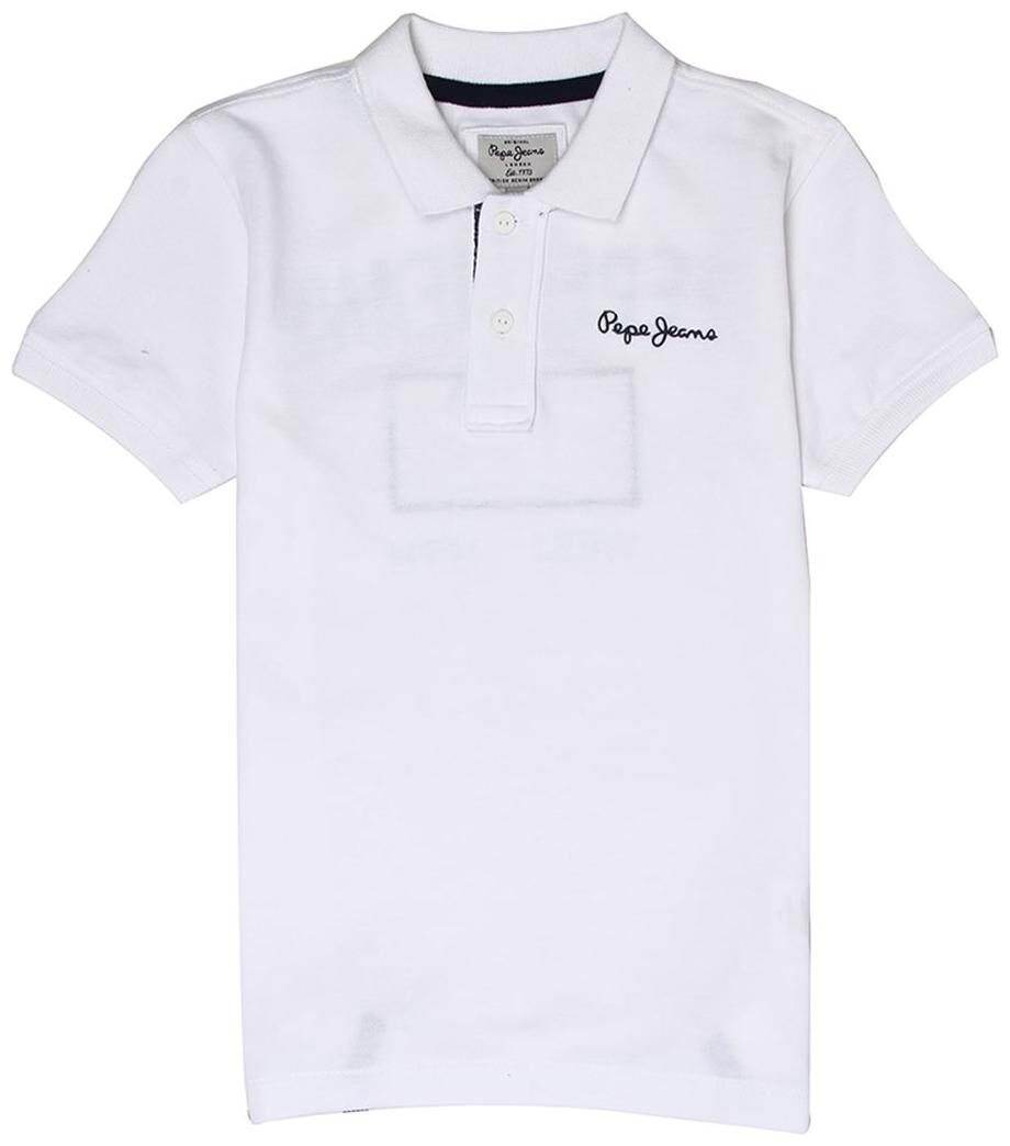 

Pepe Jeans Boys Casual Wear Polo T-Shirt White