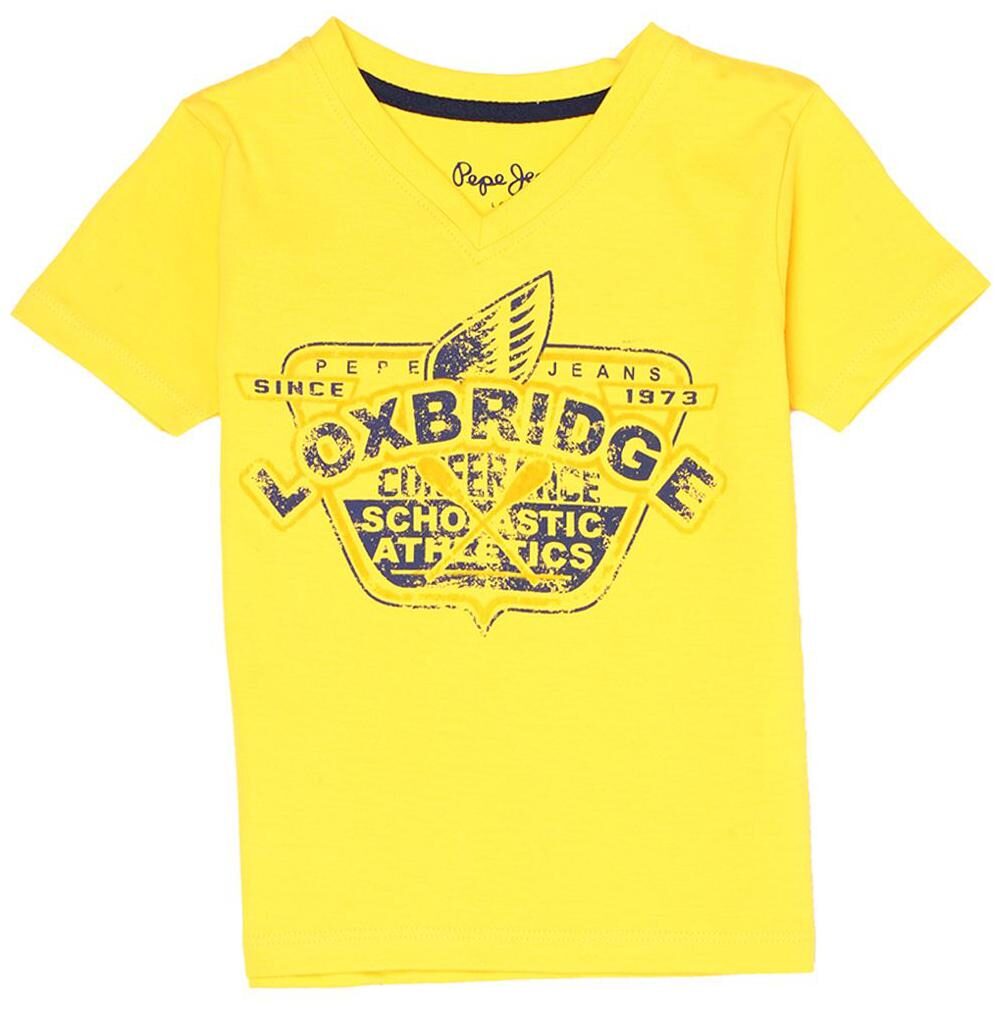 

Pepe Jeans Boy Cotton Printed T-shirt - Yellow