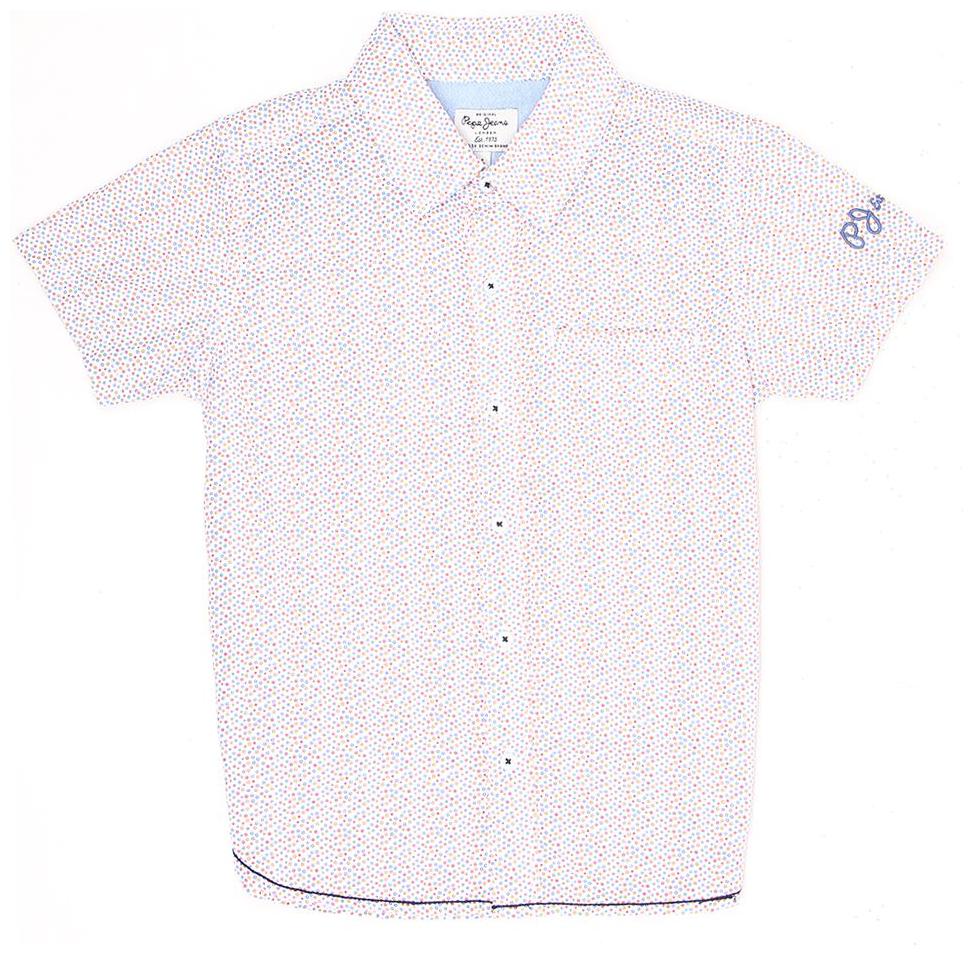 

Pepe Jeans Boy Cotton Printed Shirt Blue