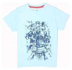 

Pepe Jeans Boy Cotton Printed T-shirt - Blue