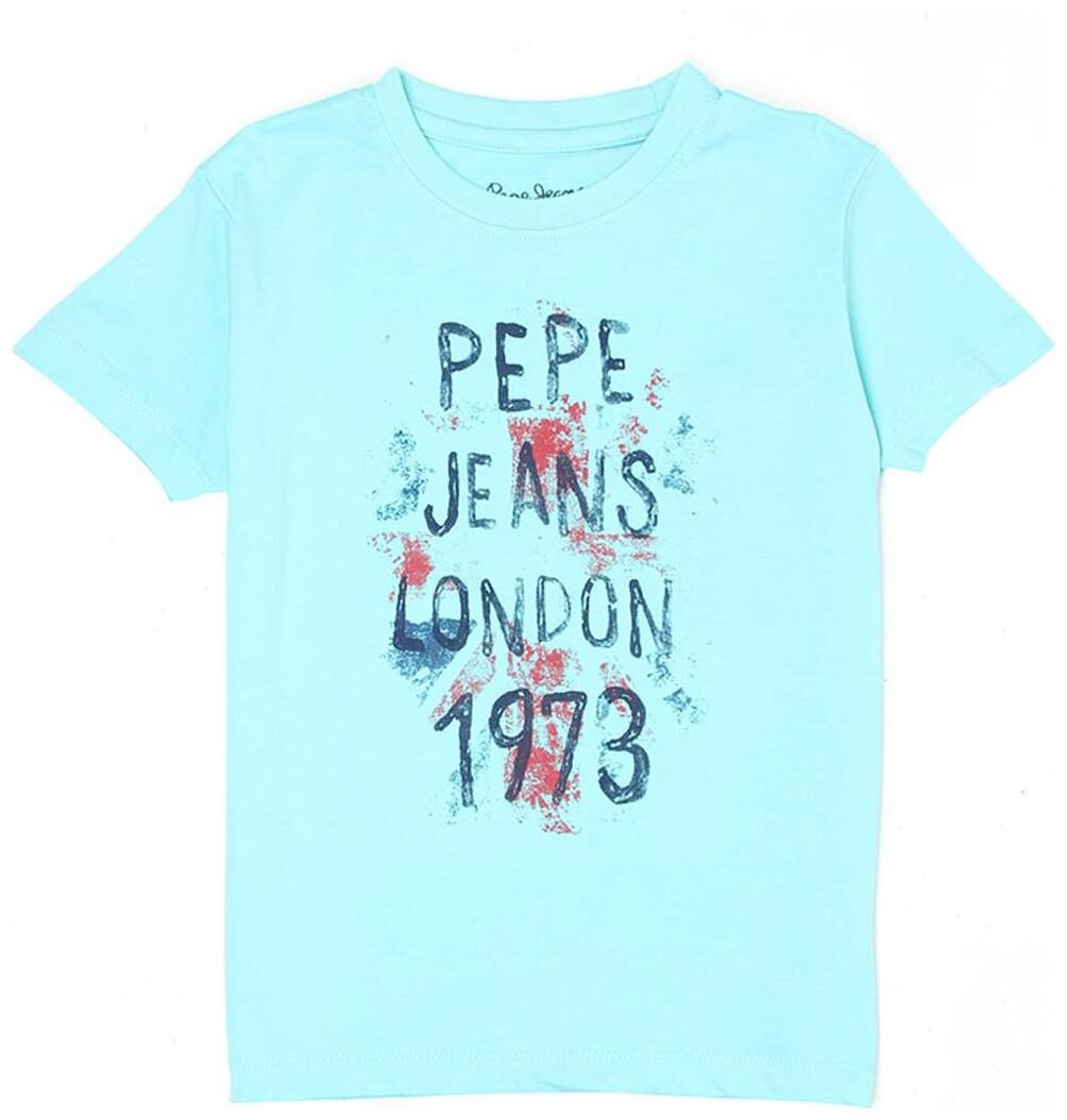 

Pepe Jeans Boy Cotton Printed T-shirt - Blue