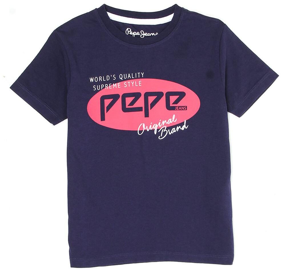 

Pepe Jeans Boy Cotton Printed T-shirt - Blue
