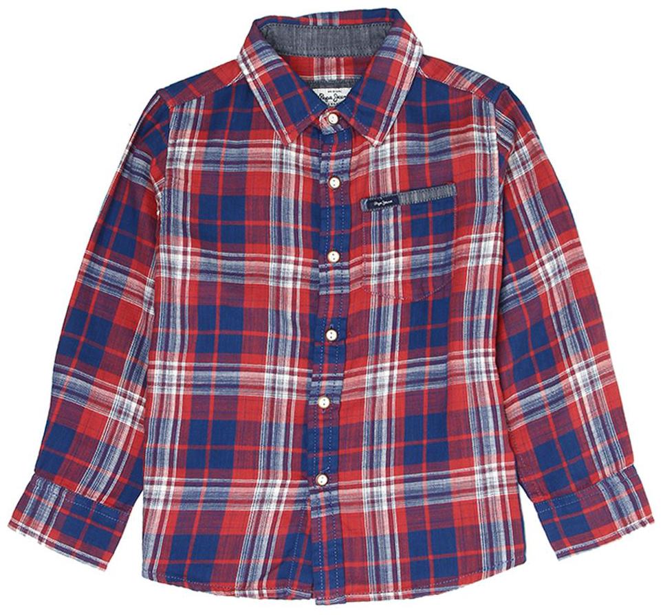

Pepe Jeans Boy Cotton Checked Shirt Blue
