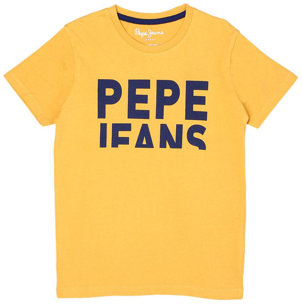 

Pepe Jeans Boy Cotton Printed T-shirt - Yellow