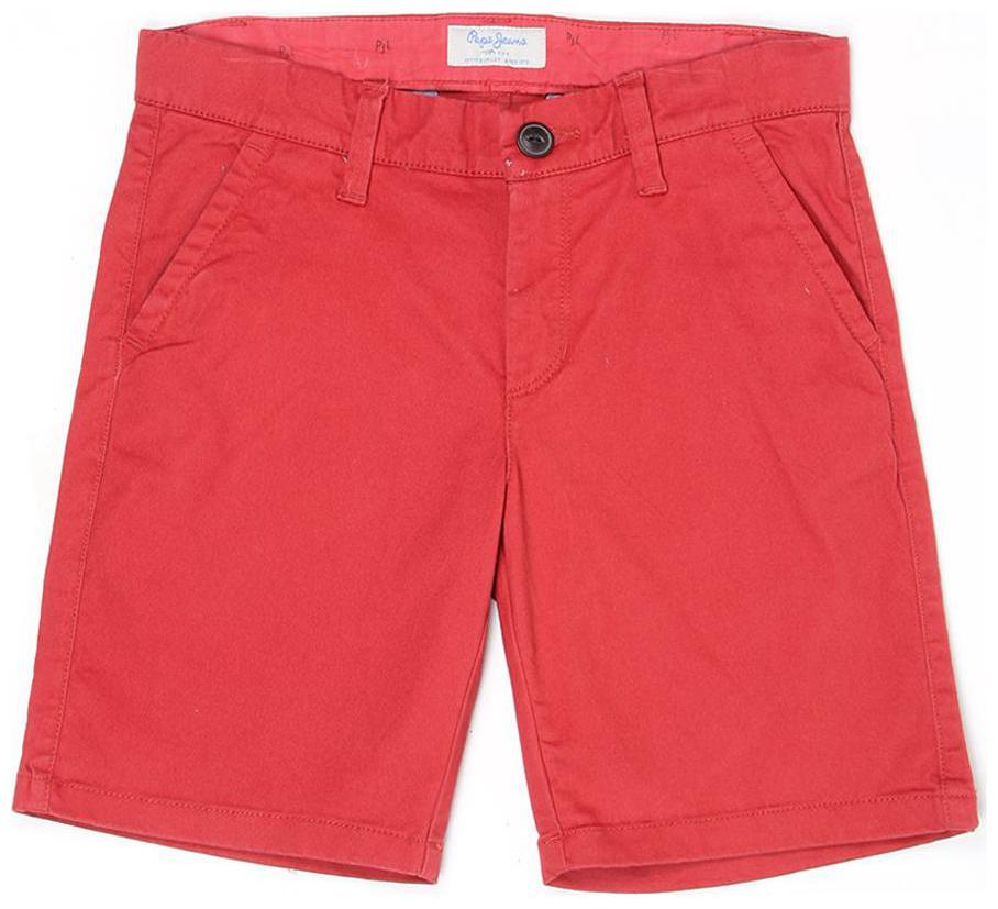 

Pepe Jeans Boys Red Solid Shorts (Red)