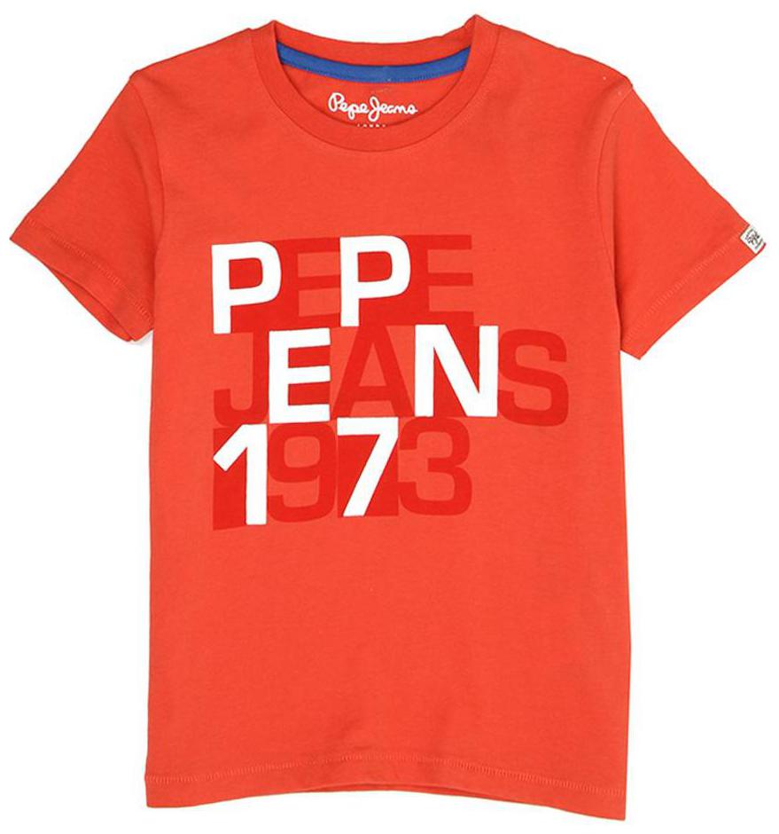

Pepe Jeans Boy Cotton Printed T-shirt - Red