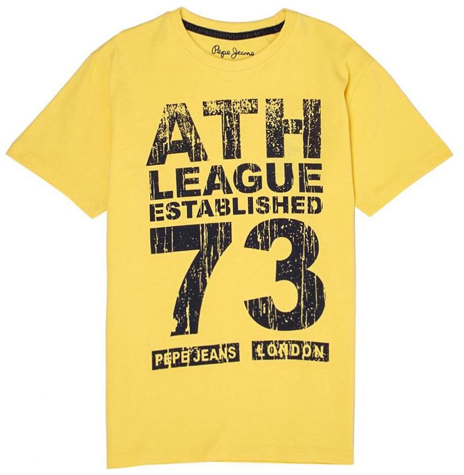 

Pepe Jeans Boy Cotton Printed T-shirt - Yellow