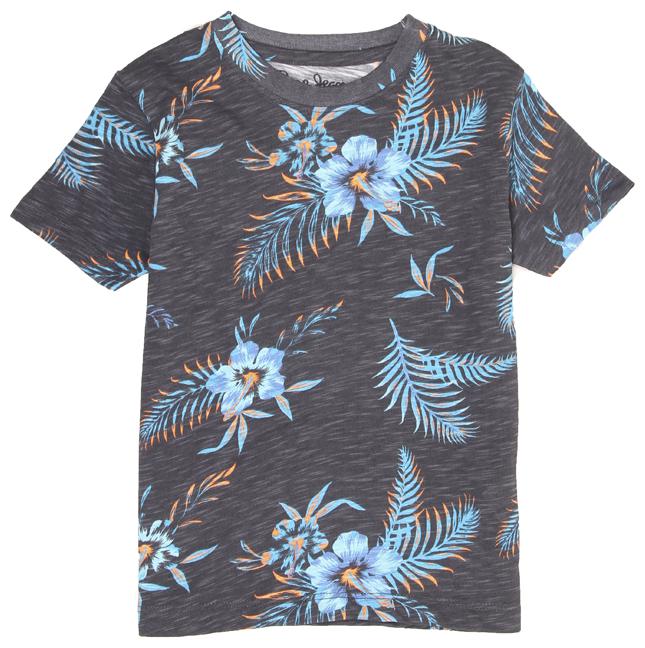 

Pepe Jeans Boy Cotton Printed T-shirt - Grey