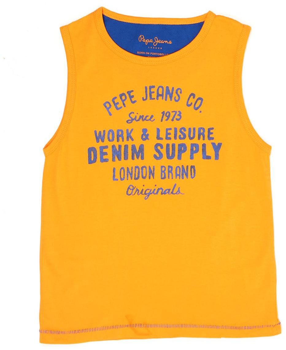 

Pepe Jeans Boy Cotton Printed T-shirt - Yellow