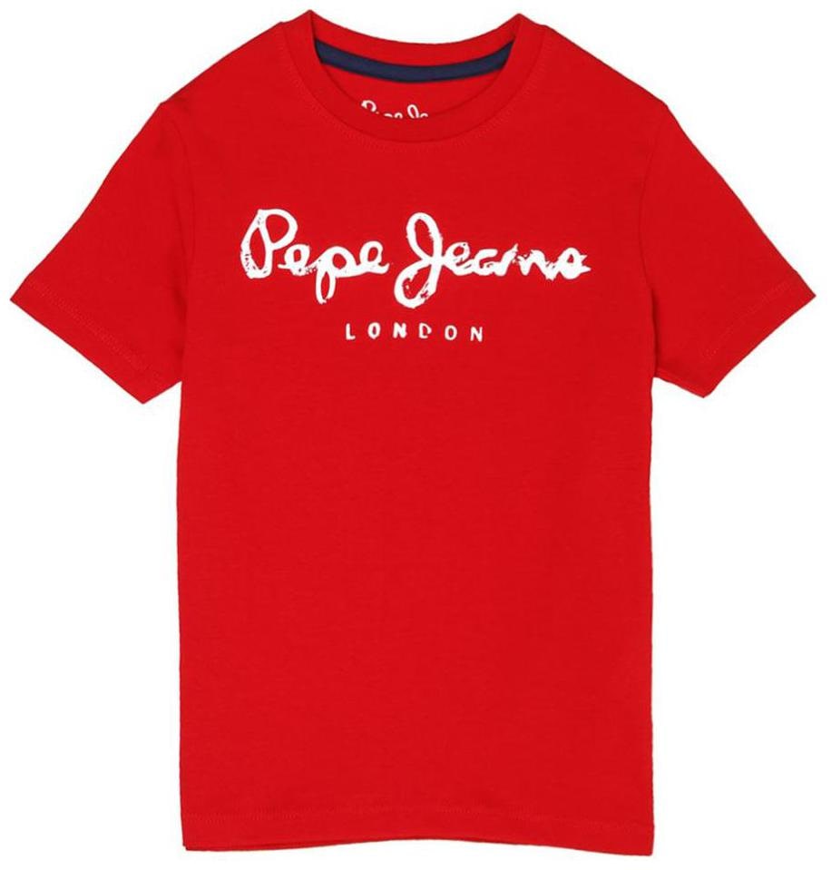 

Pepe Jeans Boy Cotton Printed T-shirt - Red