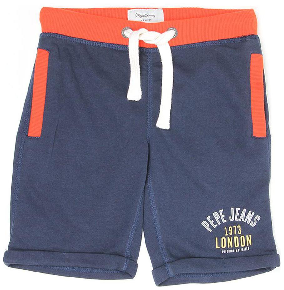 

Pepe Jeans Boys Blue Solid Shorts (Blue)