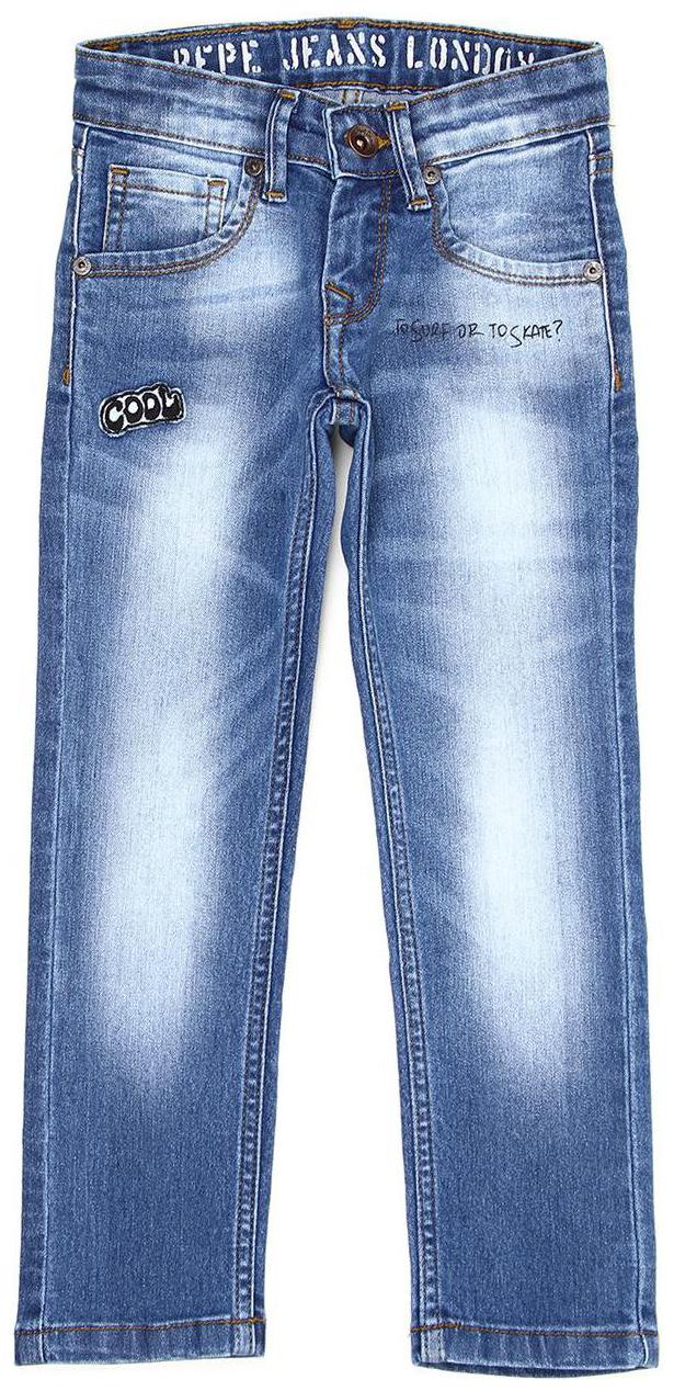 

Pepe Jeans Blue Applique Clean Look Denim Boys Jeans