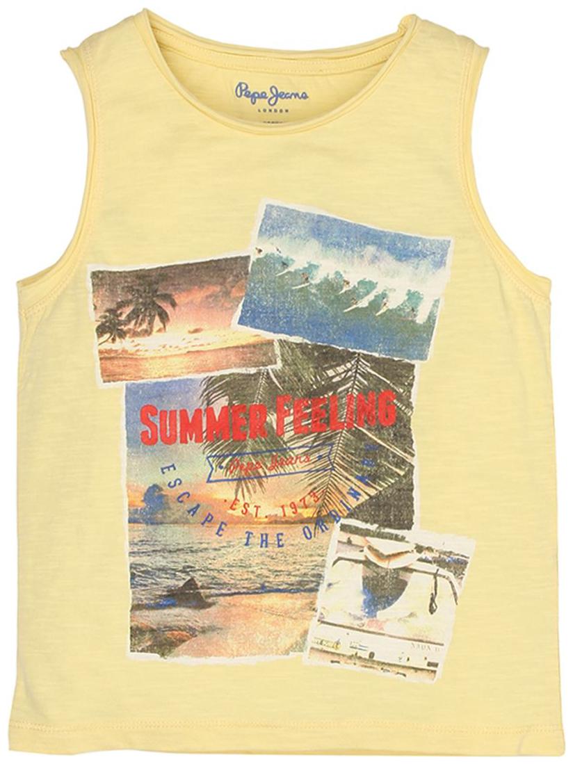 

Pepe Jeans Boy Cotton Printed T-shirt - Yellow