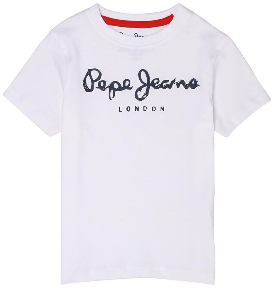 

Pepe Jeans Boy Cotton Printed T-shirt - White
