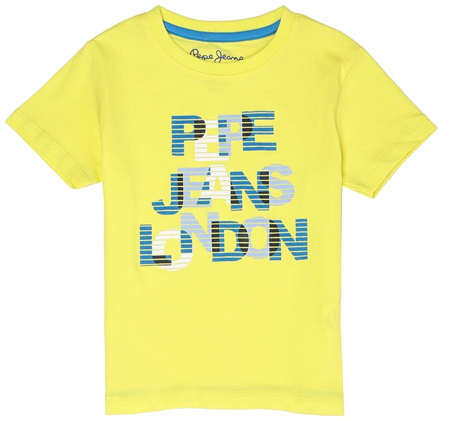 

Pepe Jeans Boy Cotton Printed T-shirt - Yellow