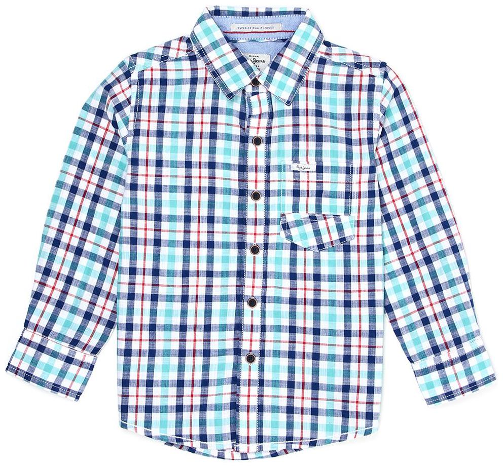 

Pepe Jeans Boy Cotton Checked Shirt Blue