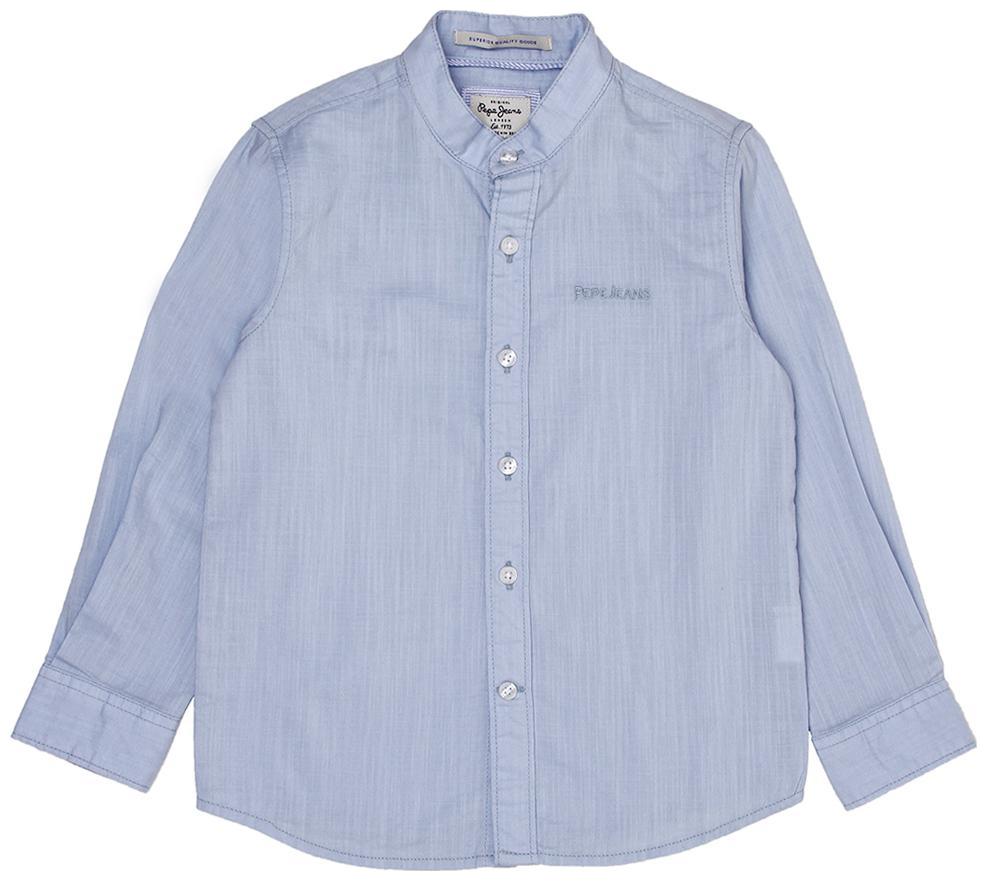 

Pepe Jeans Boy Cotton Solid Shirt Blue