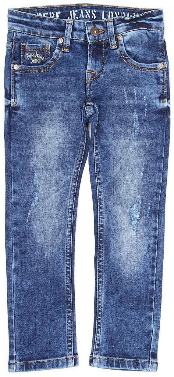 

Pepe Jeans Boys Blue Solid Casual Jeans
