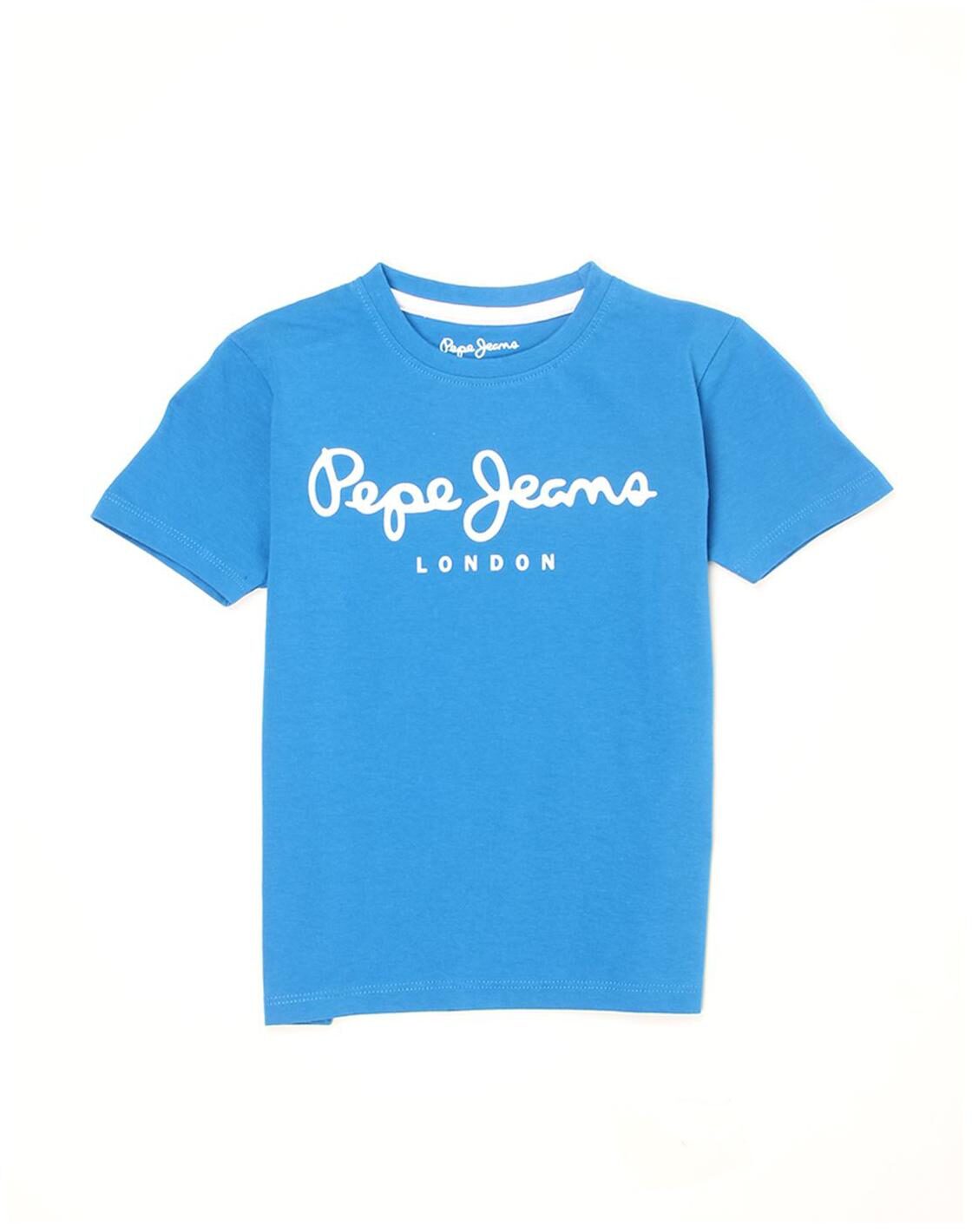 

Pepe Jeans Boy Cotton blend Printed T-shirt - Blue