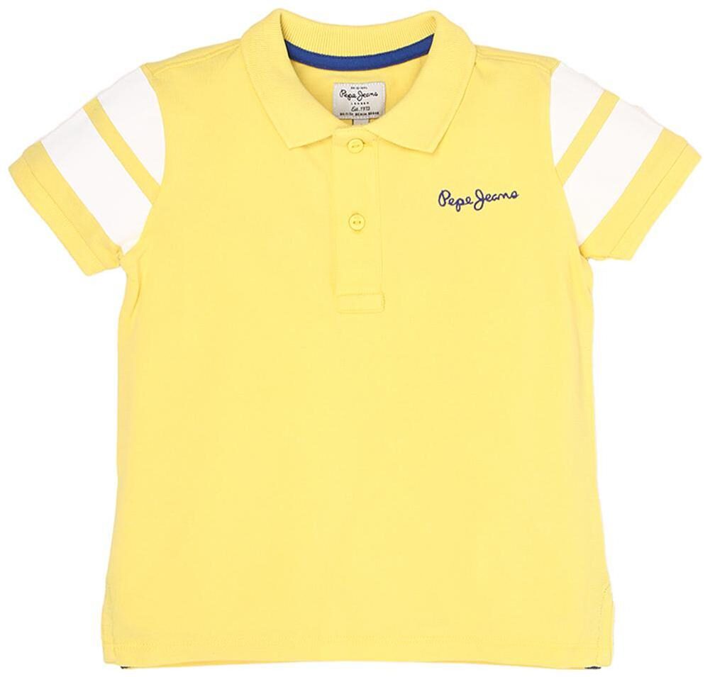 

Pepe Jeans Boy Cotton Solid T-shirt - Yellow